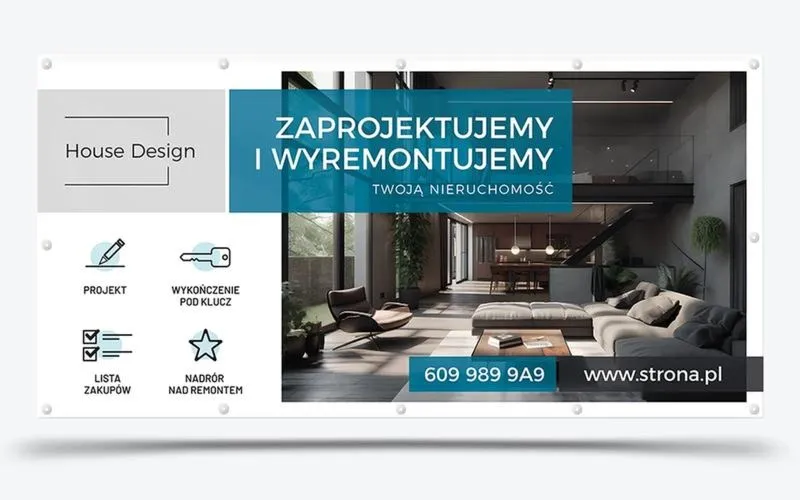 Jak skutecznie zaprojektować baner reklamowy do druku, który przyciągnie uwagę?