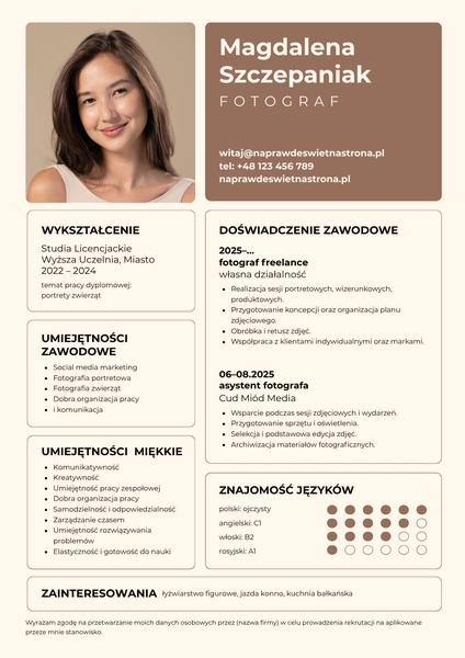 Koszt pracy fotografa