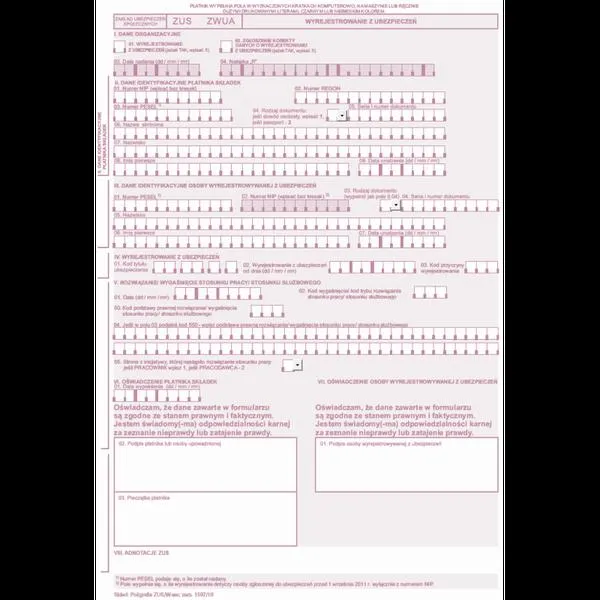 Wyrejestrowanie z ubezpieczenia zdrowotnego